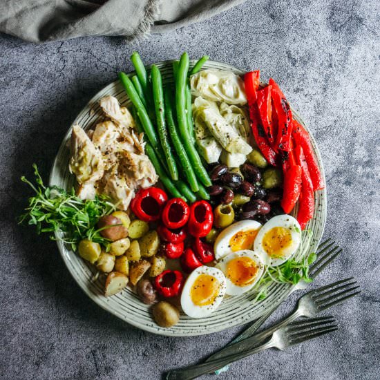 salad nicoise - Recipe photo by calm eats