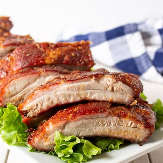 Smoked Baby Back Ribs - Recipe photo by BeyondtheCoop
