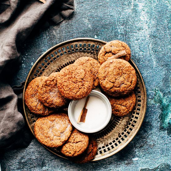 No-Sugar Gingerbread Spice Cookies - Recipe photo by crystalsrecipes