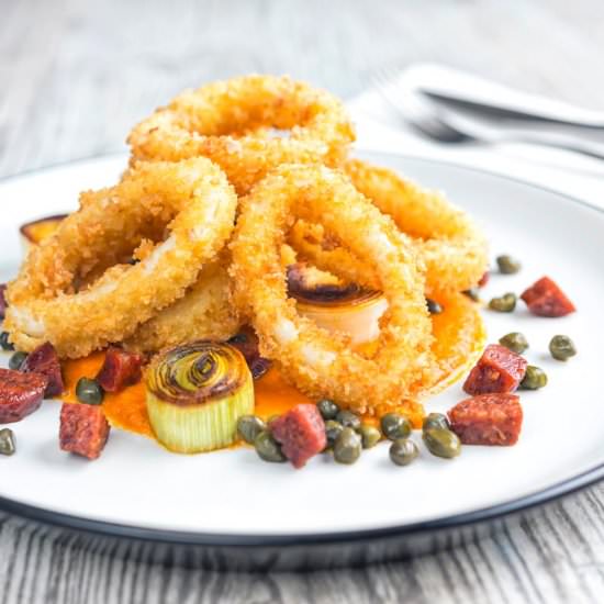 Breaded Calamari Rings - Recipe photo by Brian Jones