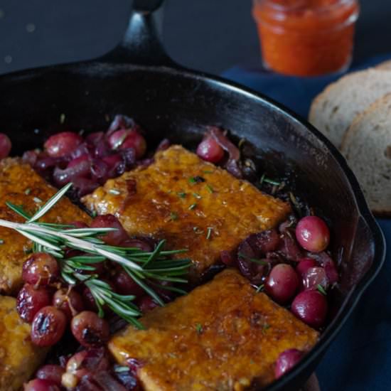 Easy Skillet Tempeh - Recipe photo by LauraY