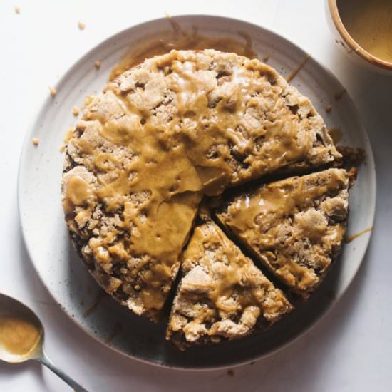 Burnt Butter Banana Coffee Cake - Recipe photo by bakesalotlady