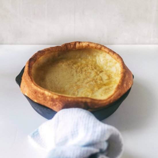 Orange and Blueberry Dutch Baby - Recipe photo by bakesalotlady
