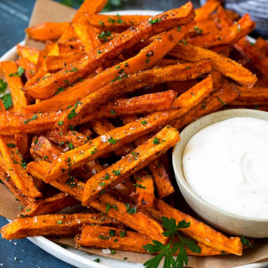 Sweet Potato Fries - Recipe photo by dinneratthezoo