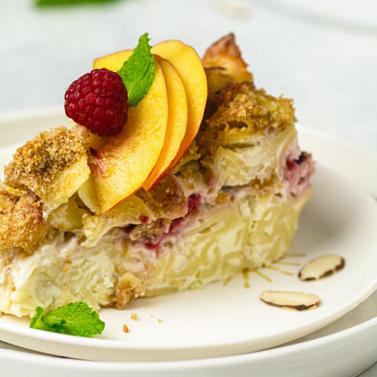 Jewish Sweet Noodle Casserole - Recipe photo by allthatsjas