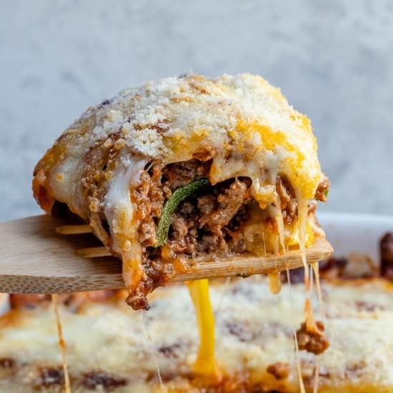 Zucchini Lasagna Casserole - Recipe photo by healthyfitnessmeals