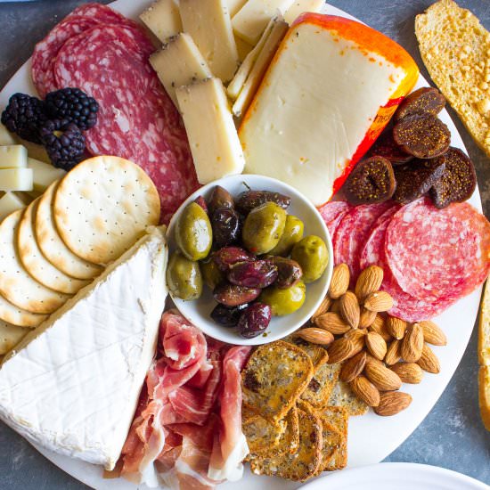 How to make a Cheese Plate - Recipe photo by Kathryns.kitchen.blog