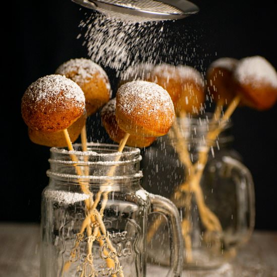 Cake Pop Maker Pumpkin Cake Pops - Recipe photo by inthekitchnet