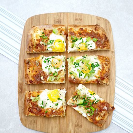 Breakfast Pizza - Recipe photo by anothertablespoon