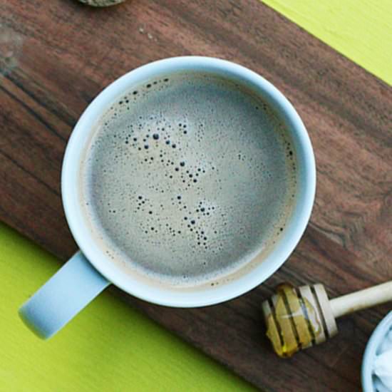 Mocha Maca Mushroom Latte - Recipe photo by Nutreats