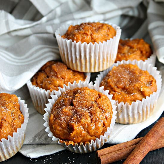 Pumpkin Spice Muffins – 5 Ingredients - Recipe photo by agoudalife