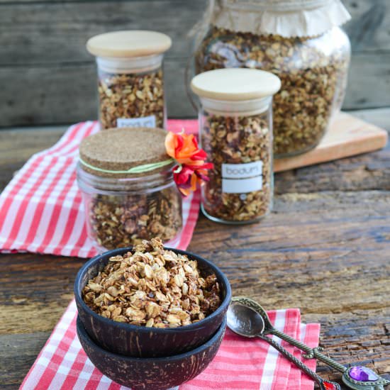 Coconut granola - Recipe photo by lipodve