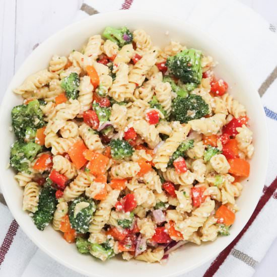 Gluten Free Italian Pasta Salad - Recipe photo by simplylowcal