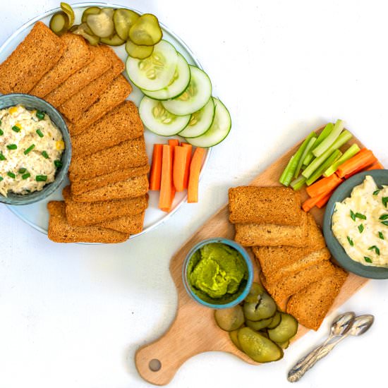 Vegetable Salad Platter Recipe - Recipe photo by liveloveyummy
