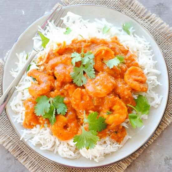 Coconut Shrimp Curry - Recipe photo by Indian Ambrosia