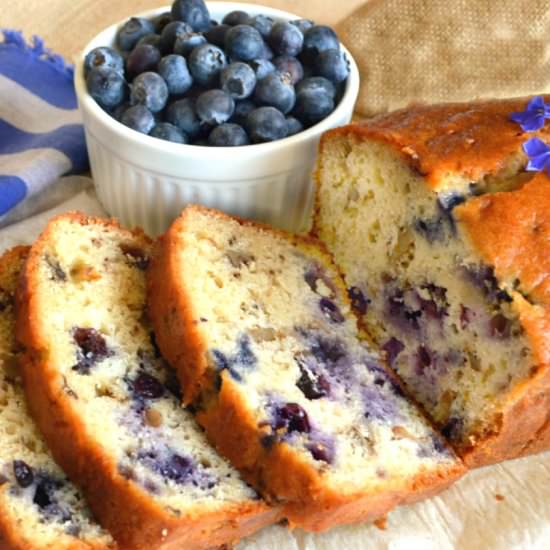 Blueberry Bread - Recipe photo by thisishowicook