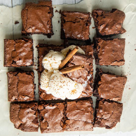 Horchata Brownies - Recipe photo by pageandplate