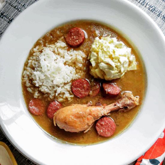 Chicken Gumbo, Simply Classic Cajun - Recipe photo by Louisiana Woman Blog