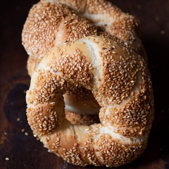 Homemade turkish simit - Recipe photo by mmblog