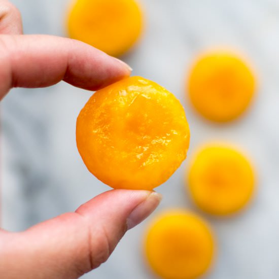 Cured Egg Yolks - Recipe photo by CarolynsCooking