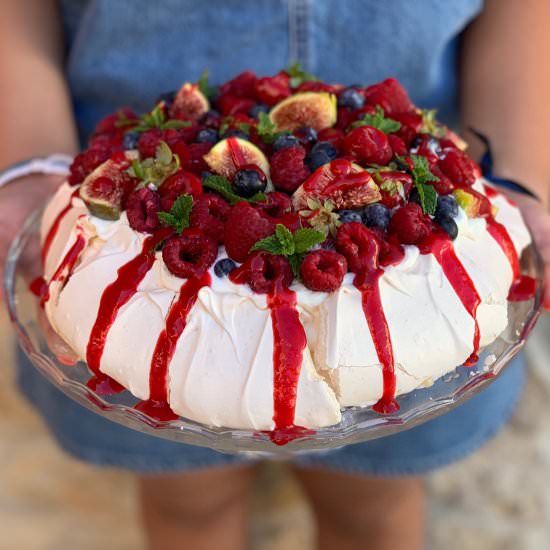 Pavlova - Recipe photo by cozinhaalacarte
