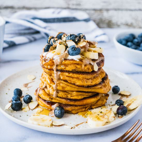 Paleo Sweet Potato Pancakes - Recipe photo by Shuangys Kitchensink