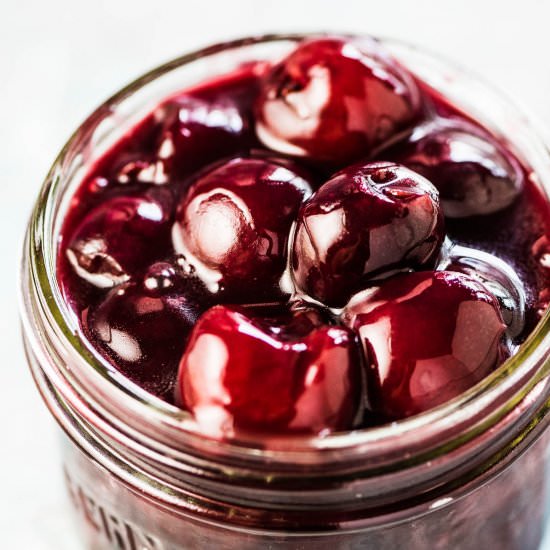 Fresh Cherry Sauce - Recipe photo by The Endless Meal