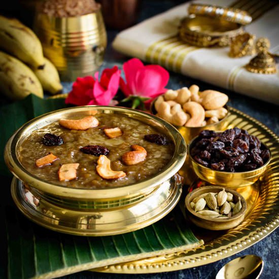 Ada Pradhaman/Rice flakes Jaggery P - Recipe photo by pepperdelight