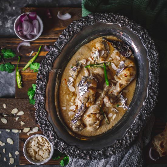 Chicken Rezala (Chicken Korma) - Recipe photo by Gastronomic Bong