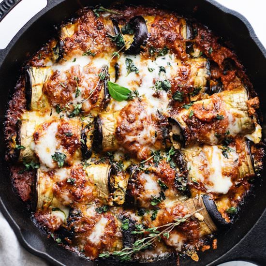 Baked Eggplant Rollatini - Recipe photo by asimplepalate
