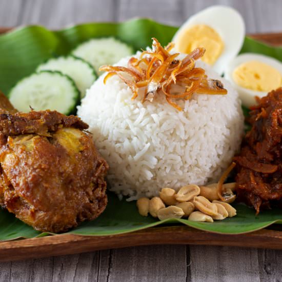 Nasi Lemak - Recipe photo by El Mundo Eats
