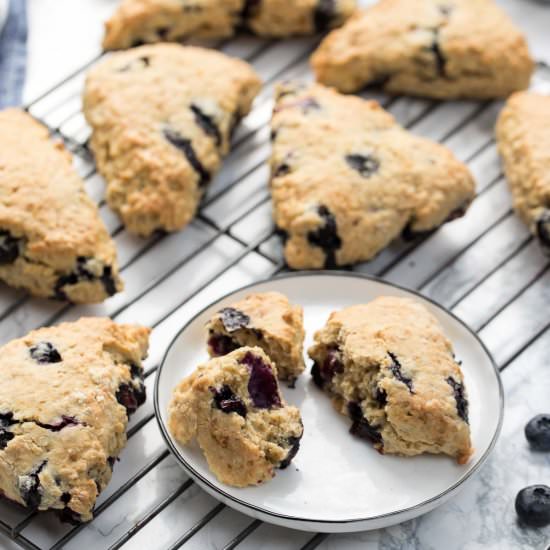 Blueberry Scones - Recipe photo by Elle Republic