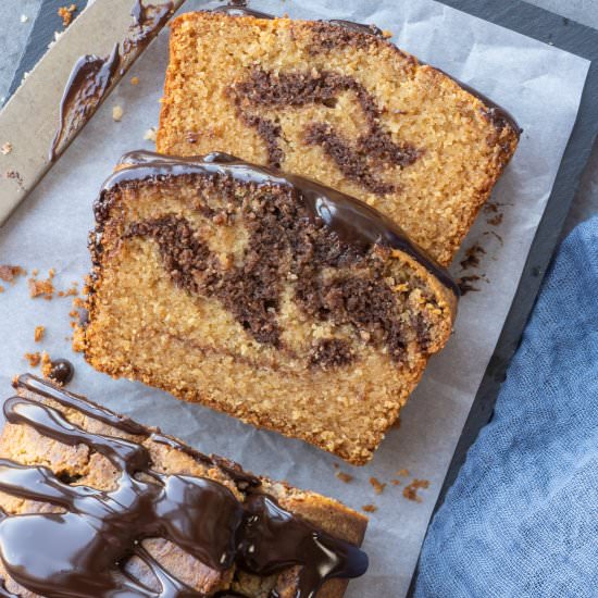 Gluten Free Marble Cake - Recipe photo by El Mundo Eats