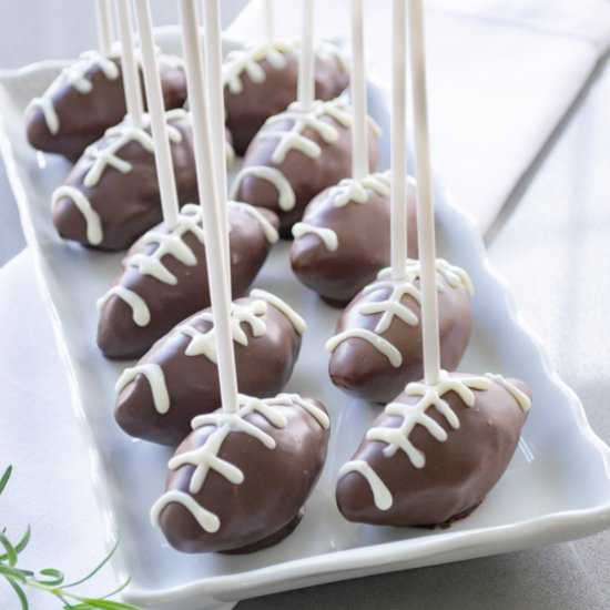 Chocolate Peanut Butter Footballs - Recipe photo by House of Elyn Ryn