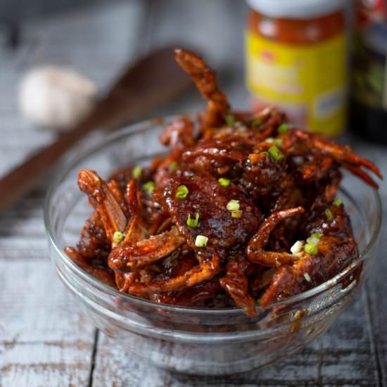 Garlic Oyster Crab Recipe - Recipe photo by kusinaniteds