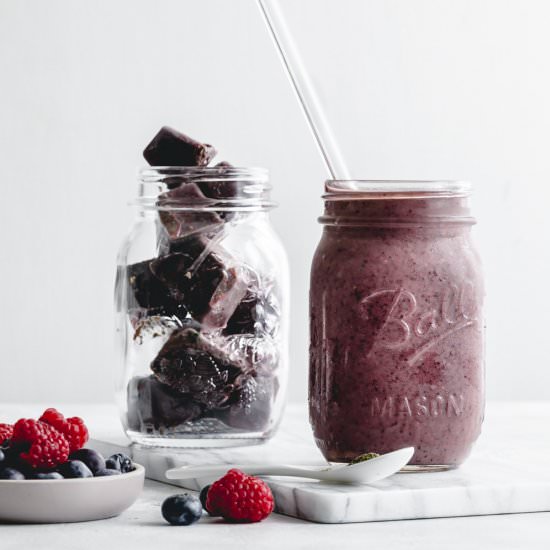 Smoothie Cubes - Recipe photo by The Green Creator