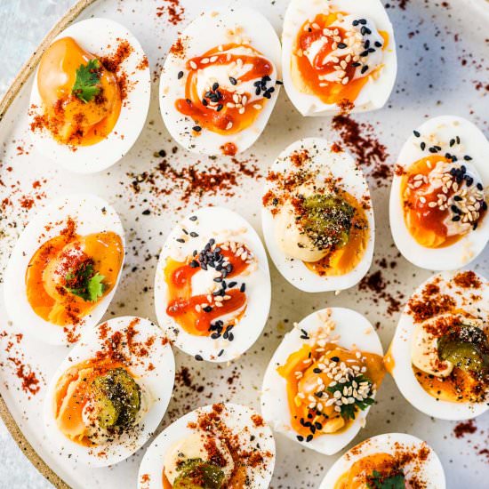 Lazy Deviled Eggs - Recipe photo by The Endless Meal