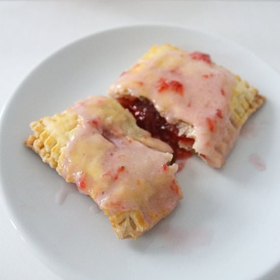 Homemade Strawberry Pop Tarts - Recipe photo by thebakersalmanac