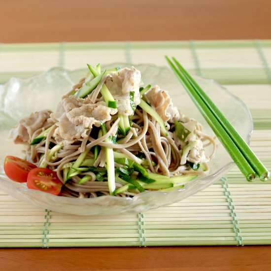 Cucumber Soba Noodles - Recipe photo by ochikeron