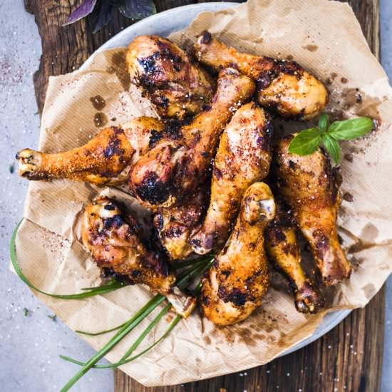 Grilled Chicken Drumsticks - Recipe photo by Craft Beering