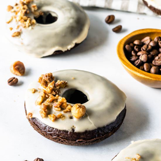 Vegan Coffee Donuts - Recipe photo by piesandtacos