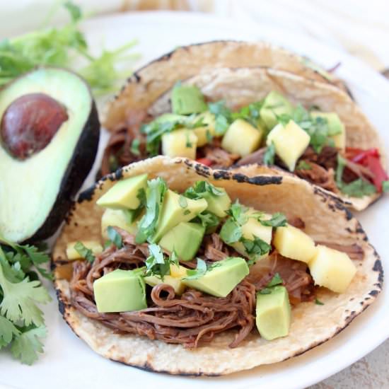 Shredded Beef Tacos - Recipe photo by Whitney Bond