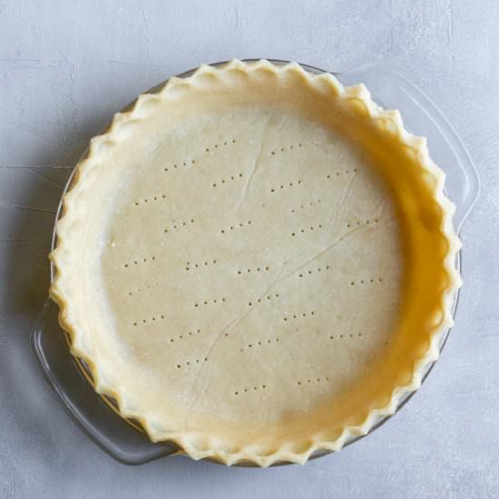 Healthy Vegan Pie Crust - Recipe photo by my quiet kitchen