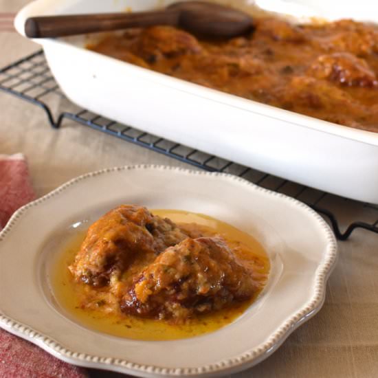 Meat Stuffed Piquillo Peppers - Recipe photo by mama ia blog