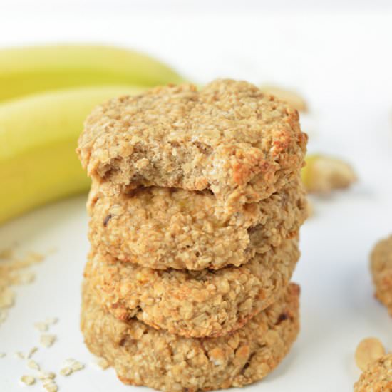 Peanut Butter banana oatmeal cookie - Recipe photo by sweetashoneynz