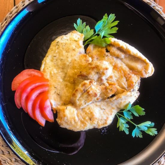 Moist and tender chicken breasts - Recipe photo by Italian Chips