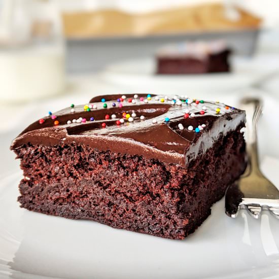 Healthy Chocolate Cake - Recipe photo by fooddoodles