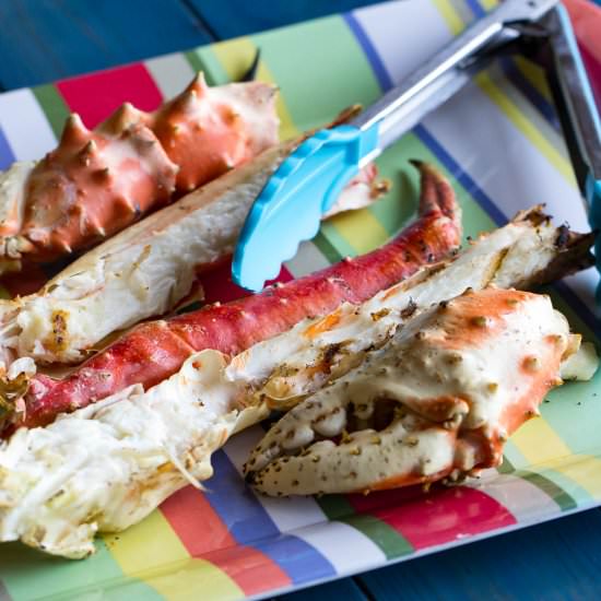 Grilled King Crab - Recipe photo by Or Whatever You Do