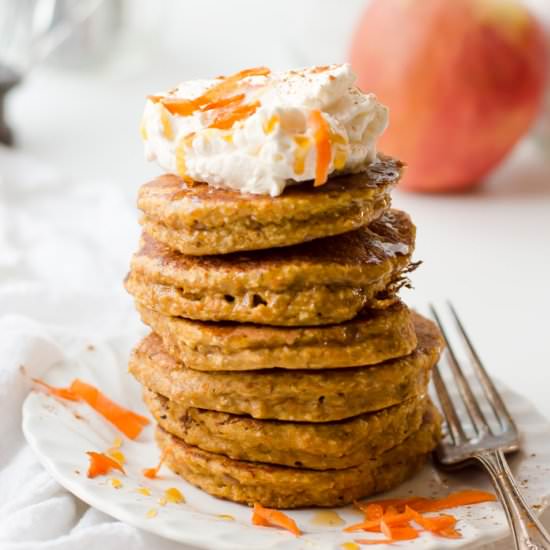 Healthy Apple Carrot Pancakes - Recipe photo by Thenaturalnurturer