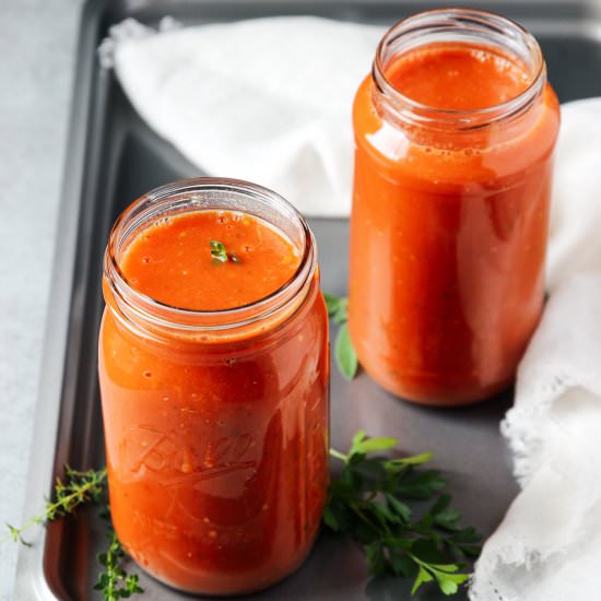Multi-Purpose Tomato Sauce - Recipe photo by Garden in the kitchen